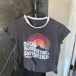 Good morning sunshine short sleeve T-shirt, kids, size = extra small